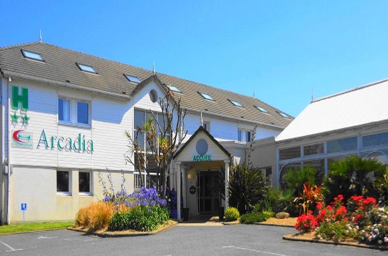 Hôtel Arcadia Lannion Exterior foto